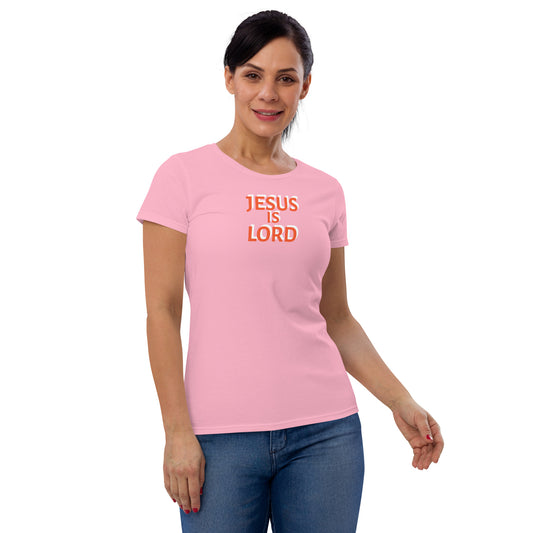 Jesus is Lord - Women's short sleeve t-shirt