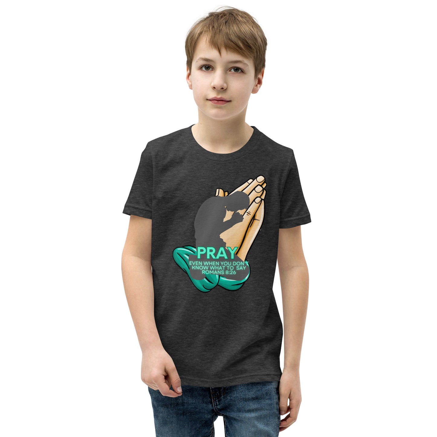 Pray - Youth Short Sleeve T-Shirt - $16.00