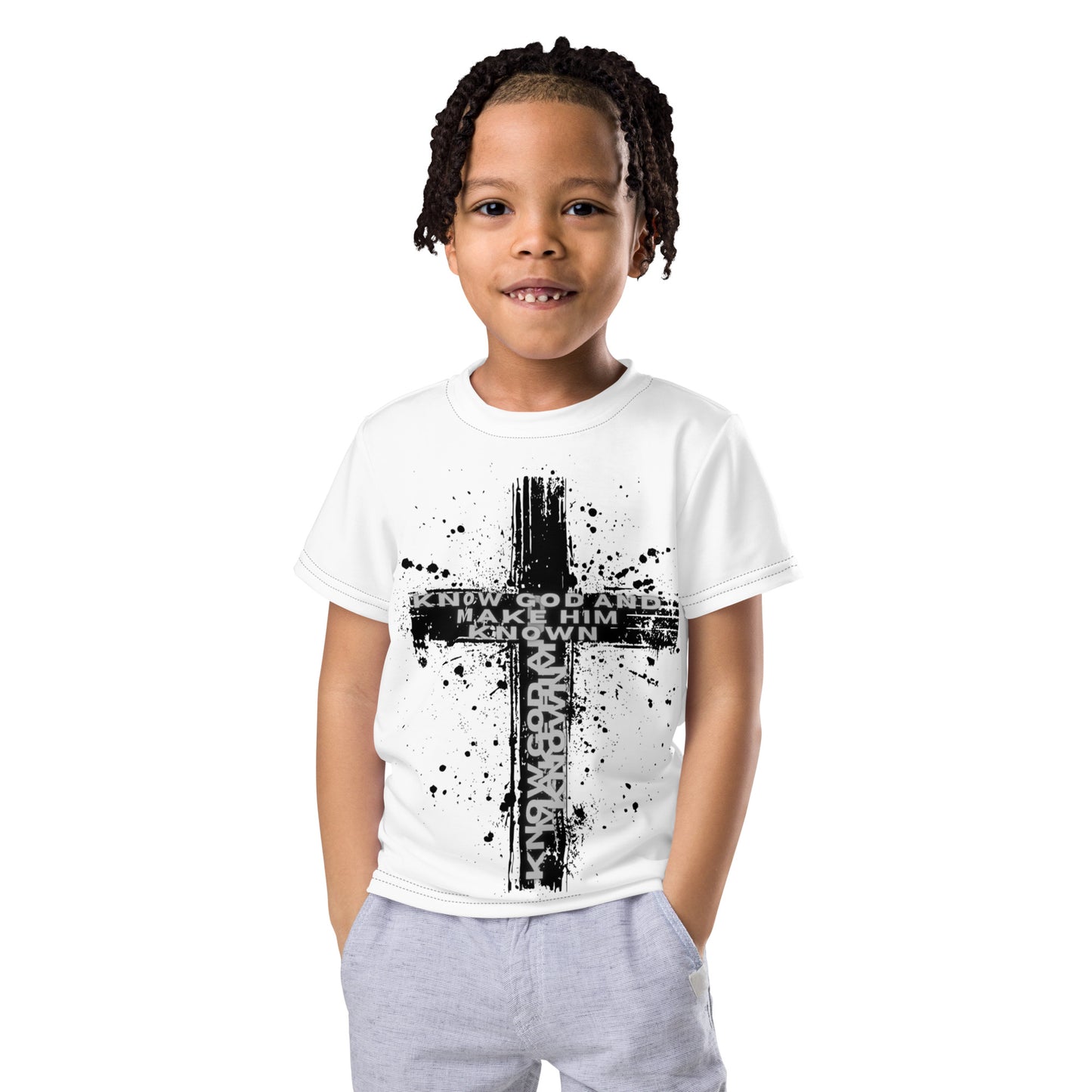 Know God - Kids crew neck t-shirt