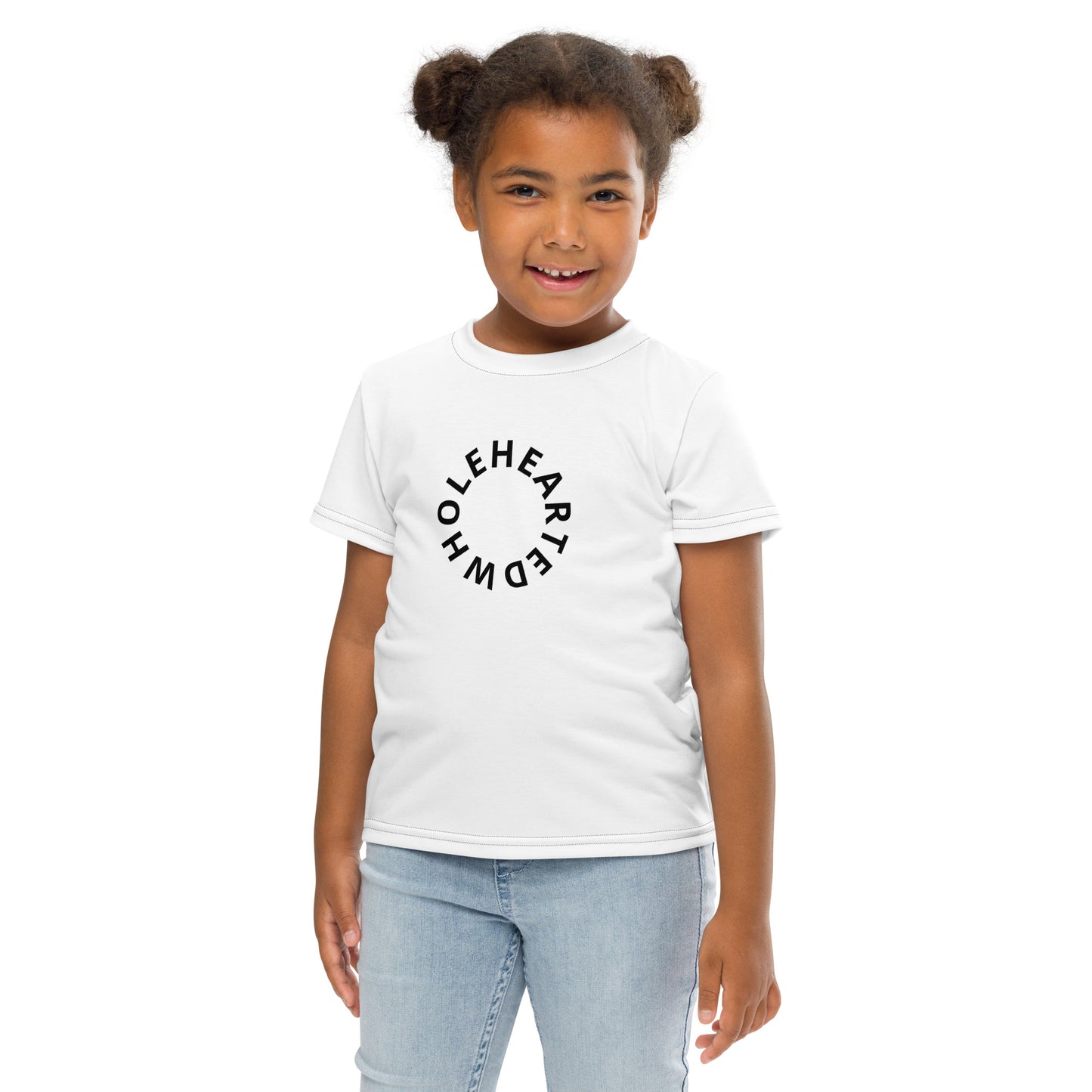 Wholehearted for God - Kids crew neck t-shirt