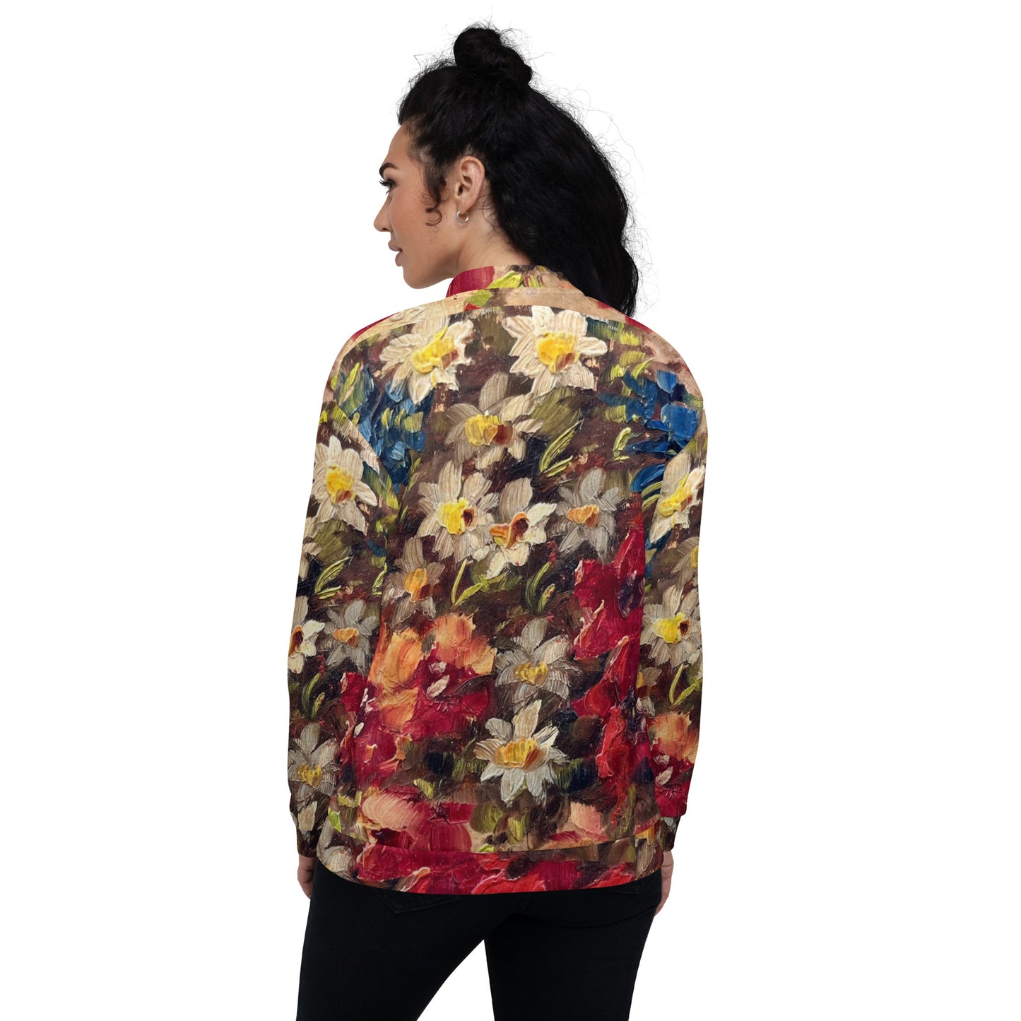 Flowers of the Field Bomber Jacket