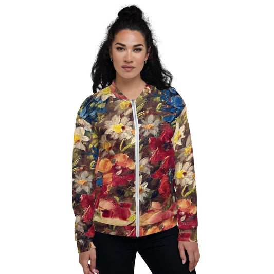 Flowers of the Field Bomber Jacket