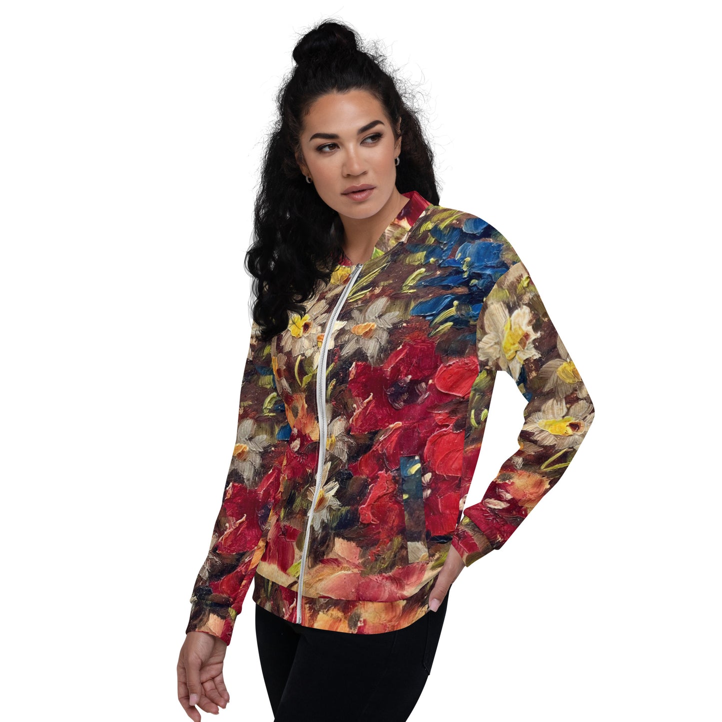 Flowers of the Field Bomber Jacket