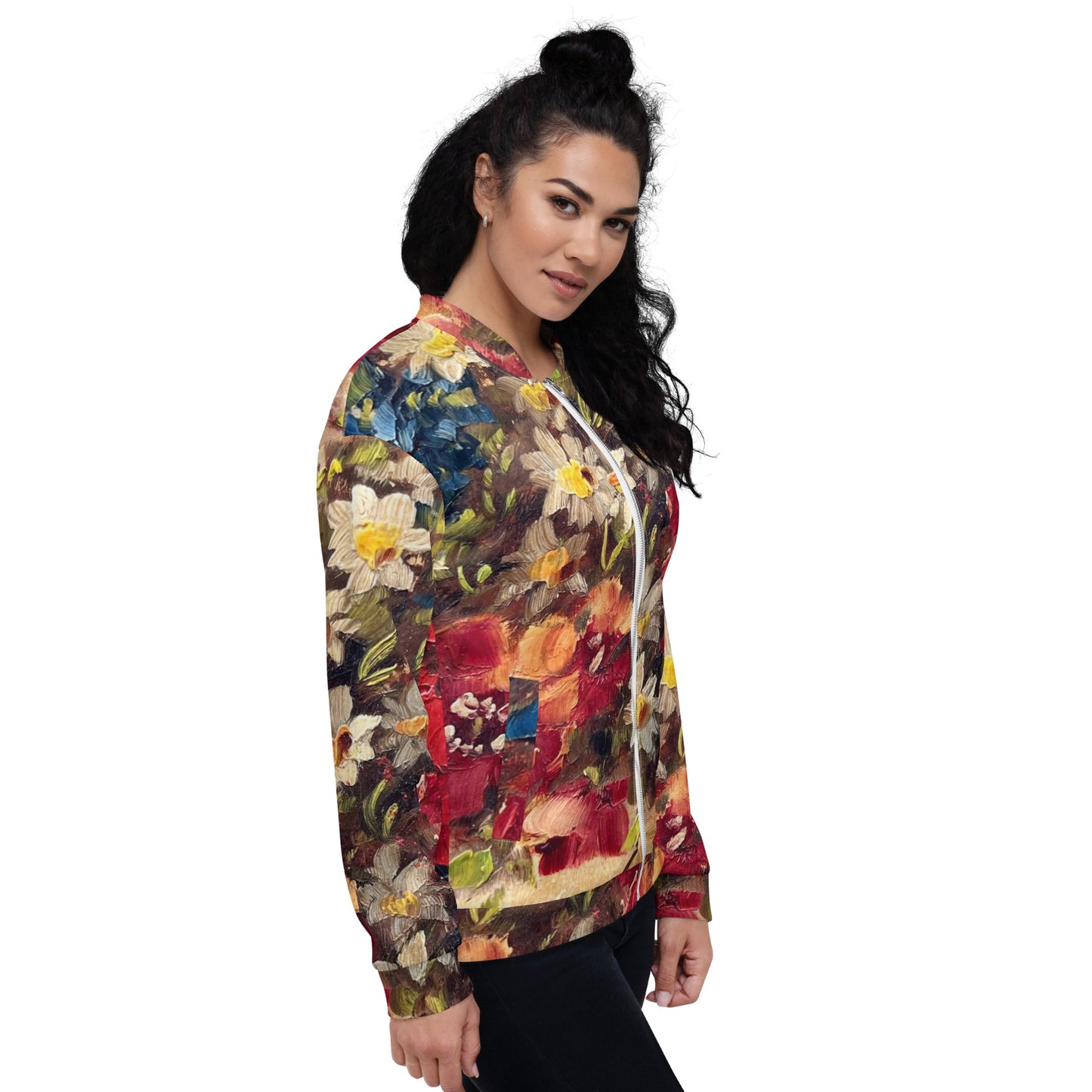 Flowers of the Field Bomber Jacket