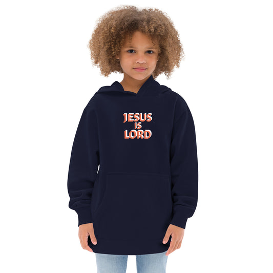 Jesus is Lord - Kids fleece hoodie