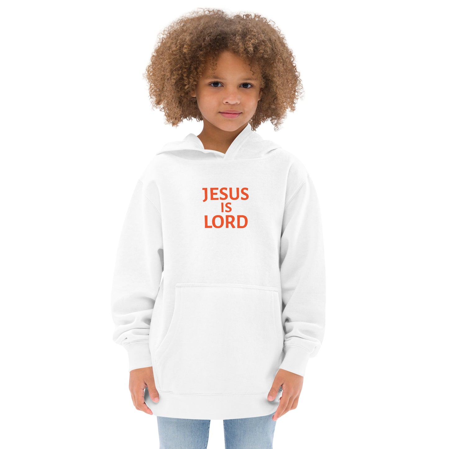 Jesus is Lord - Kids fleece hoodie