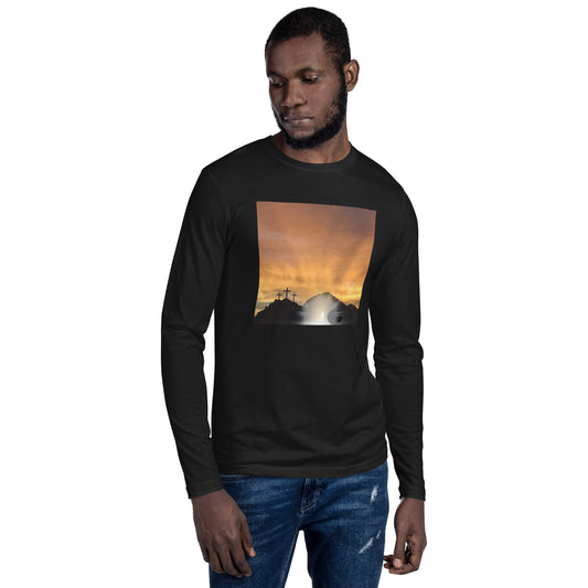 He Has Risen - Long Sleeve Fitted Crew