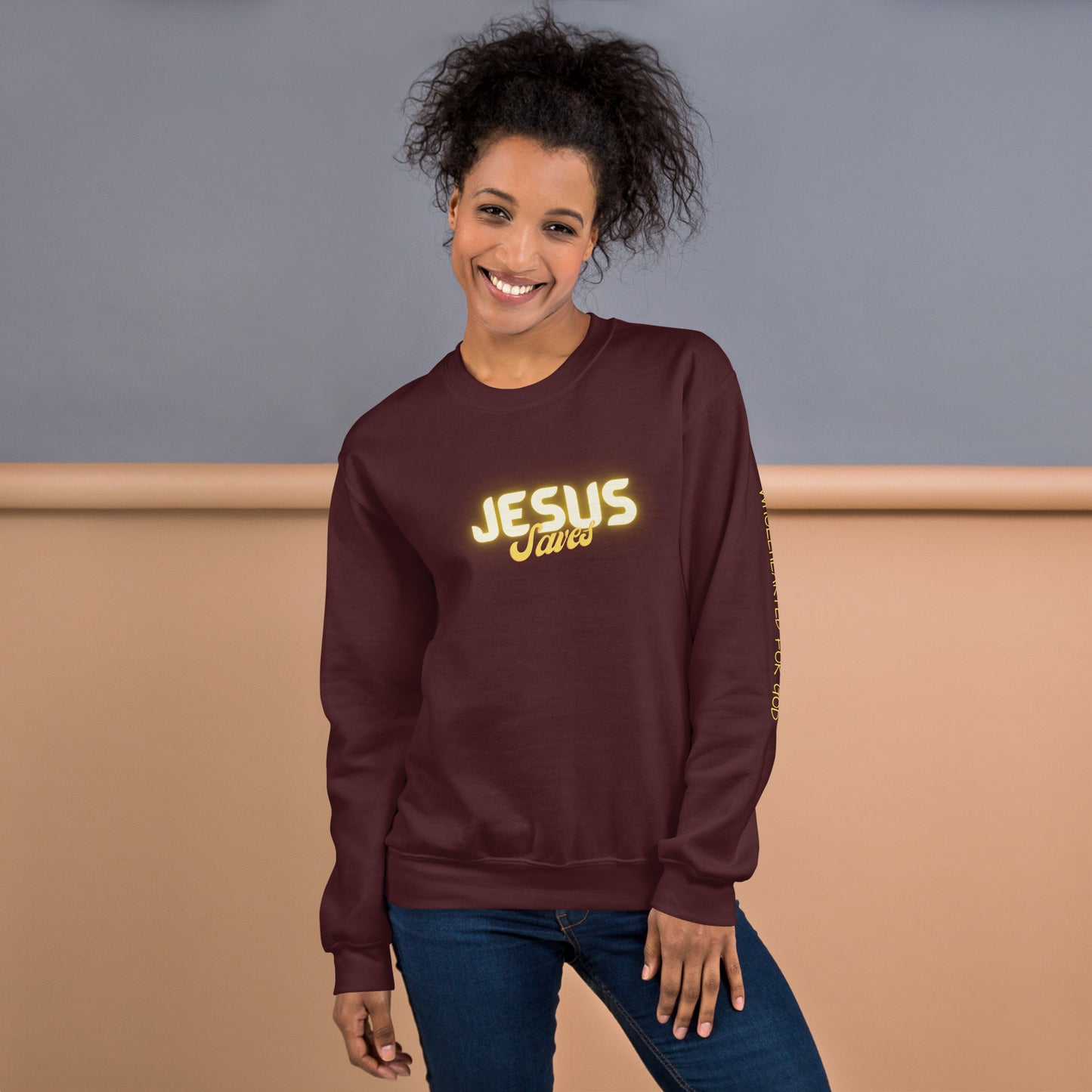 Jesus Saves Sweatshirt