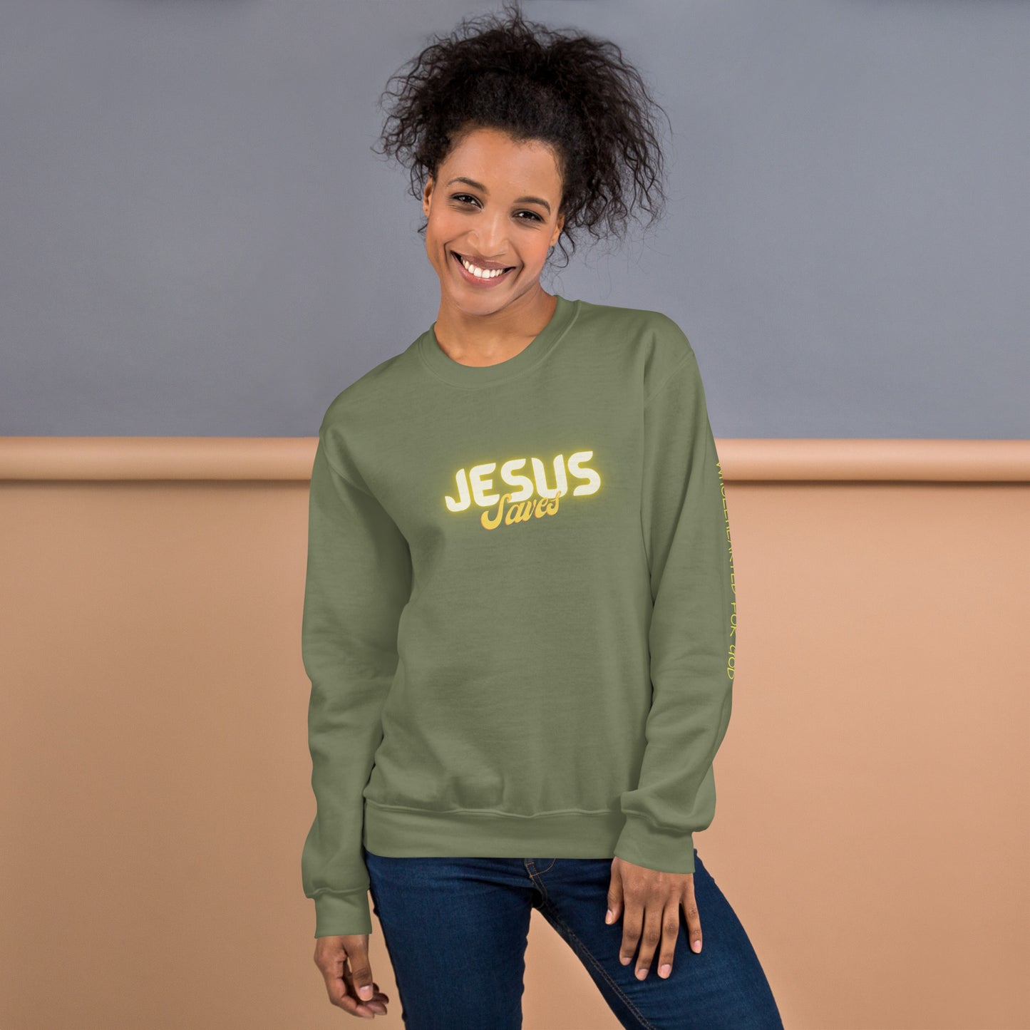 Jesus Saves Sweatshirt