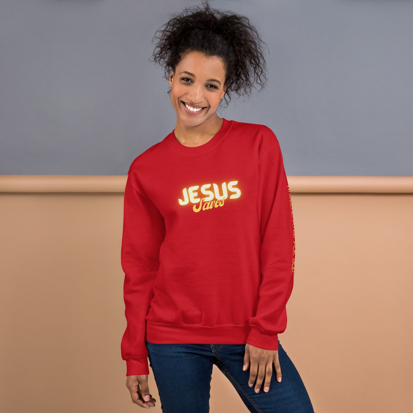 Jesus Saves Sweatshirt