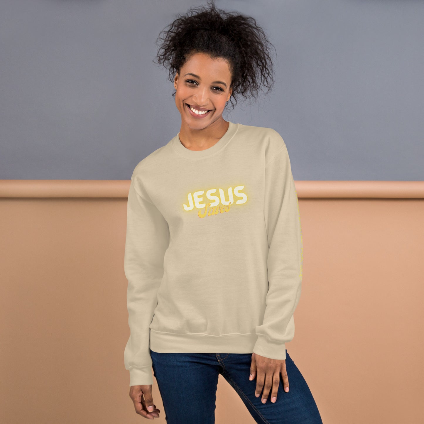 Jesus Saves Sweatshirt