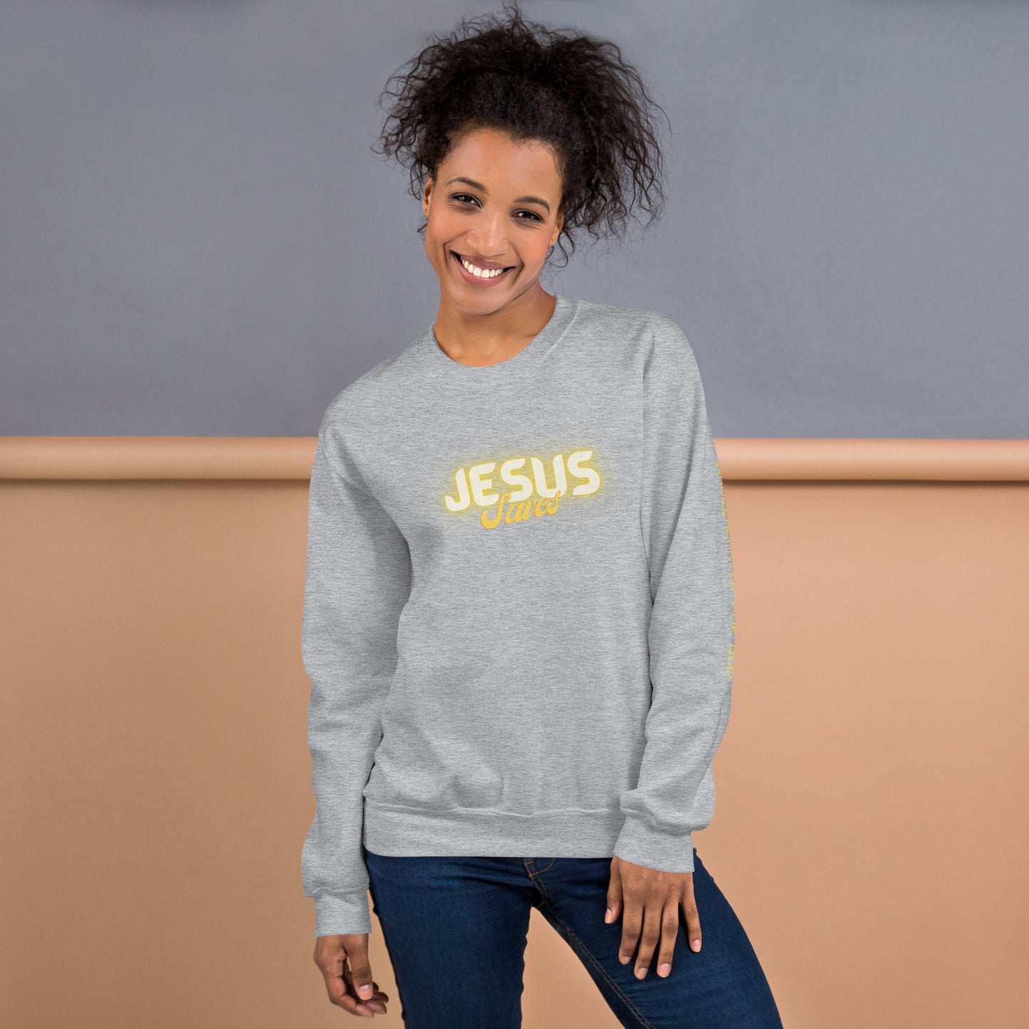 Jesus Saves Sweatshirt