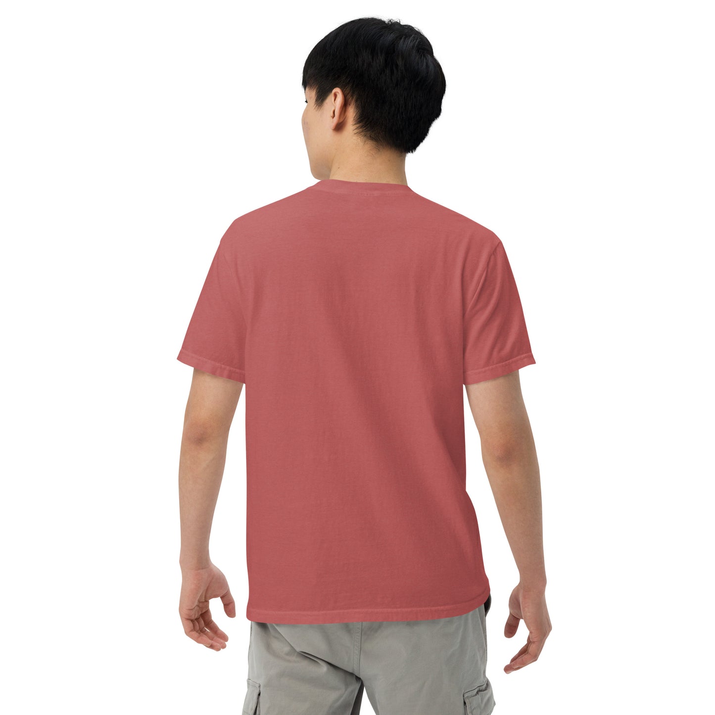 Choose the Spirit -  embroidered garment-dyed heavyweight t-shirt