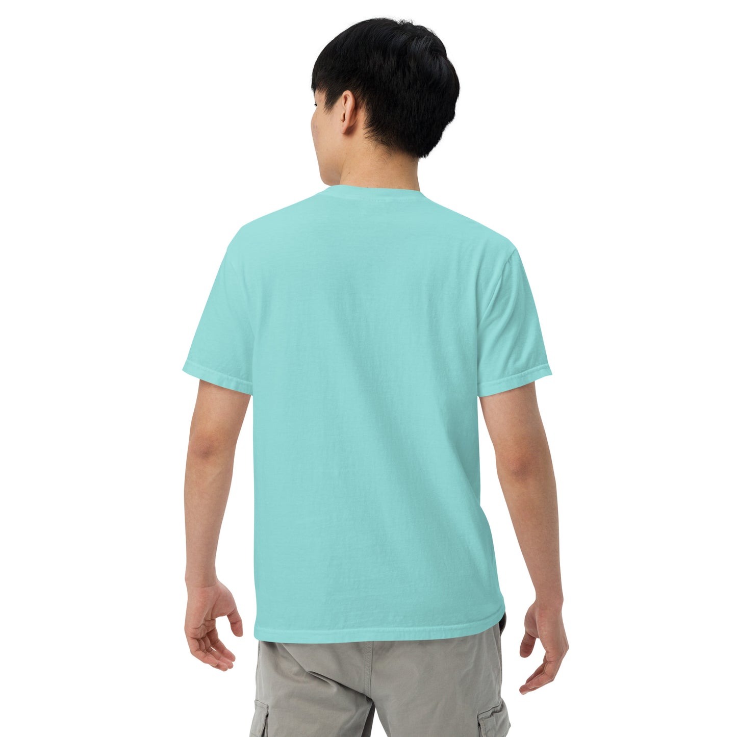 Choose the Spirit -  embroidered garment-dyed heavyweight t-shirt