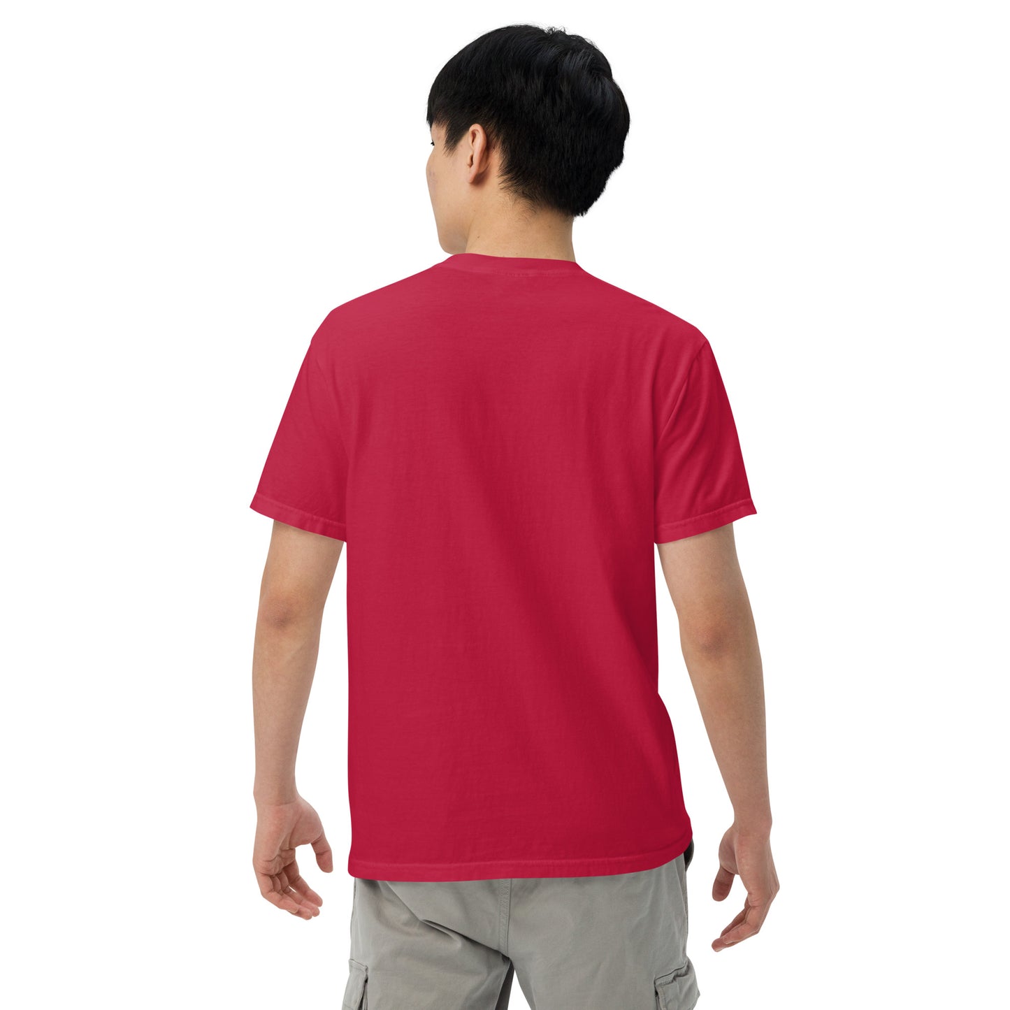 Choose the Spirit -  embroidered garment-dyed heavyweight t-shirt