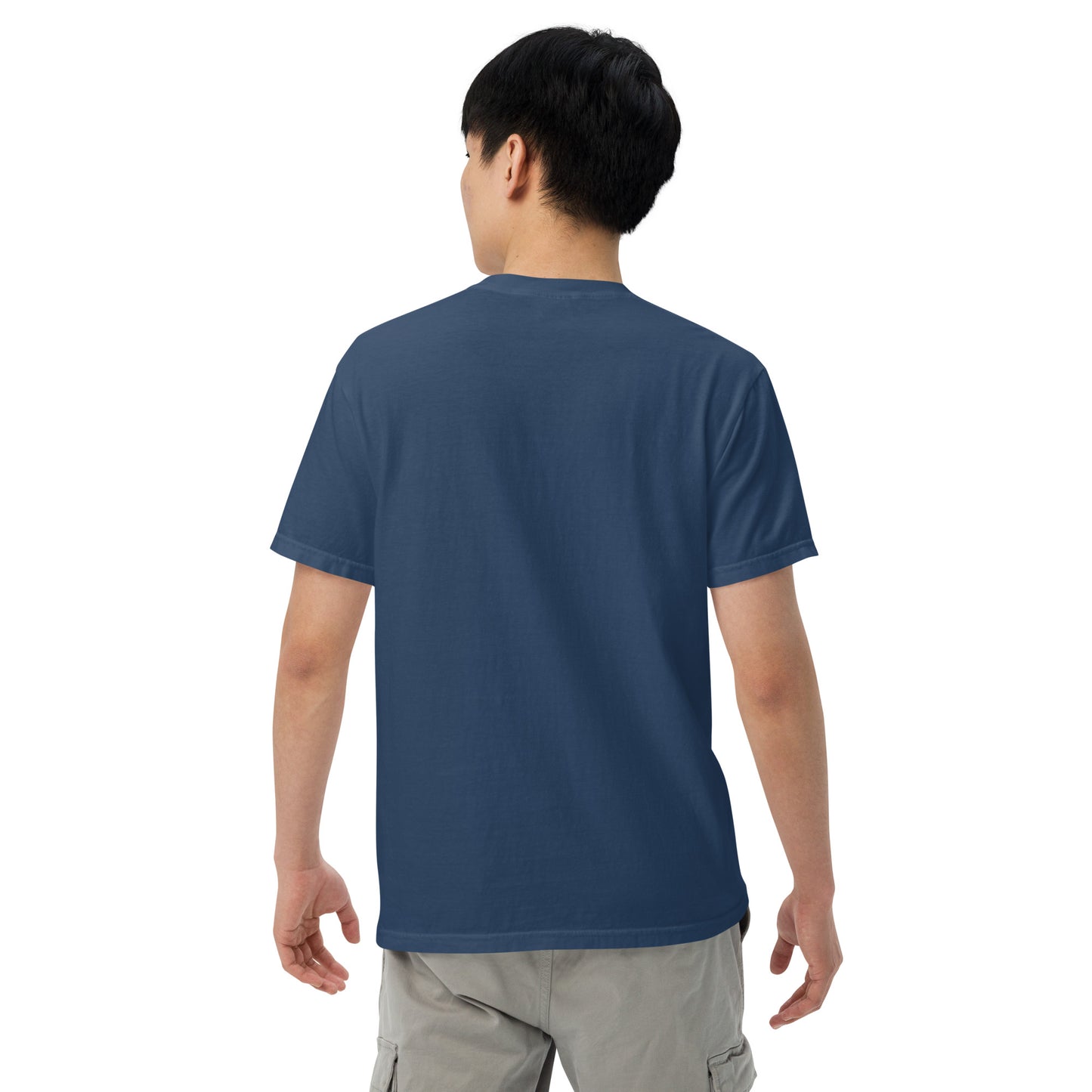 Choose the Spirit -  embroidered garment-dyed heavyweight t-shirt