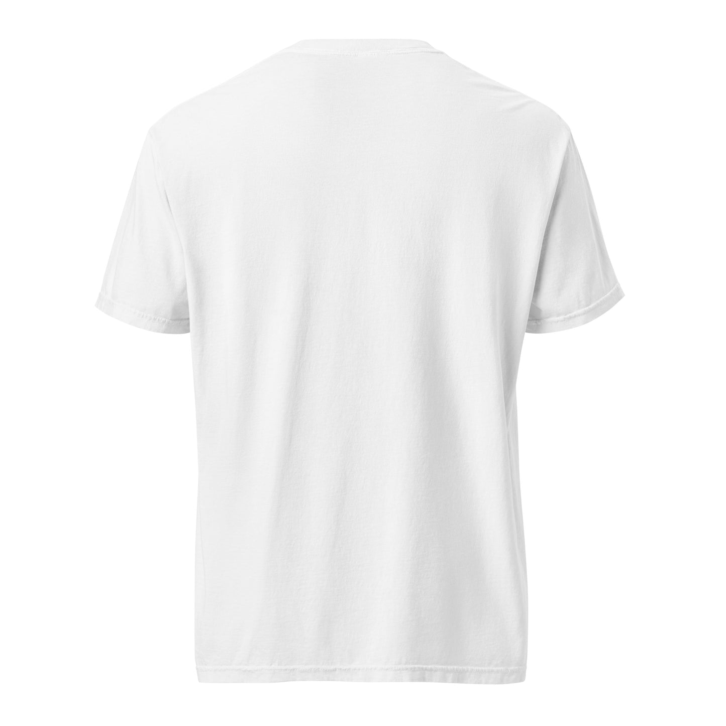 Wholehearted for God men's heavyweight t-shirt