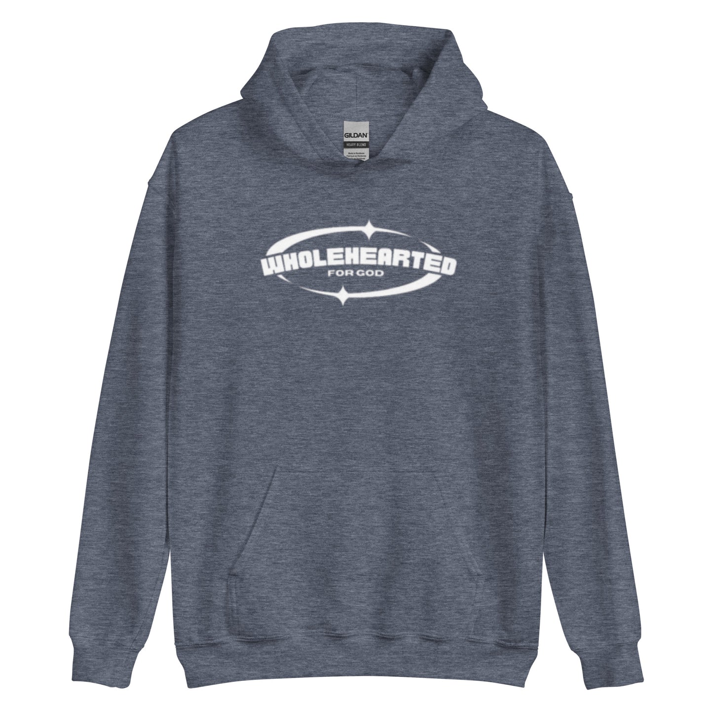 Wholehearted for God hoodie