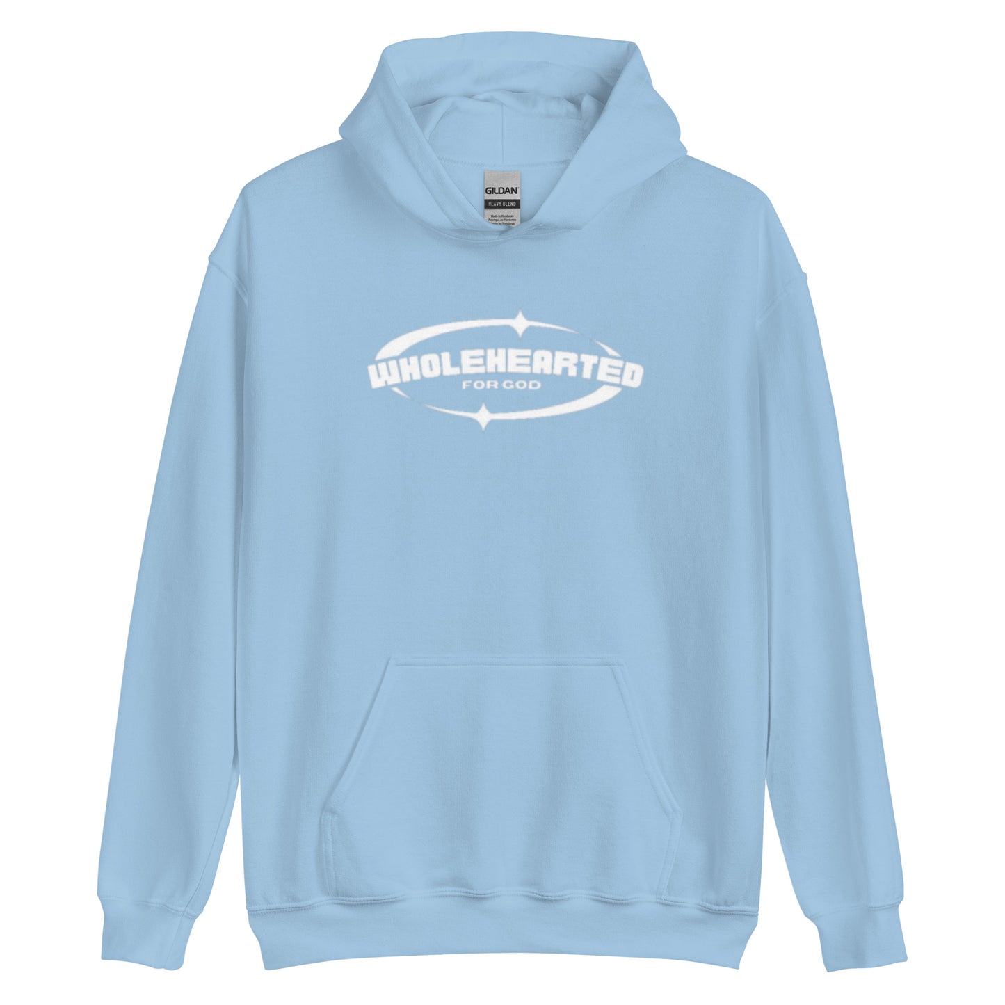 Wholehearted for God hoodie