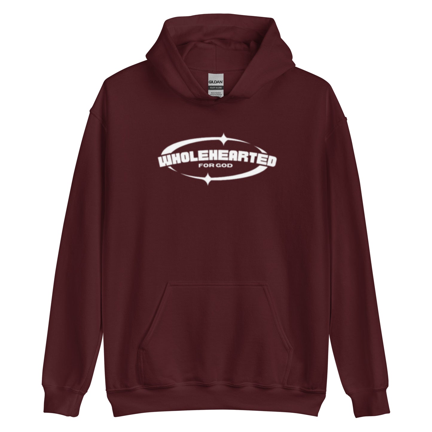 Wholehearted for God hoodie