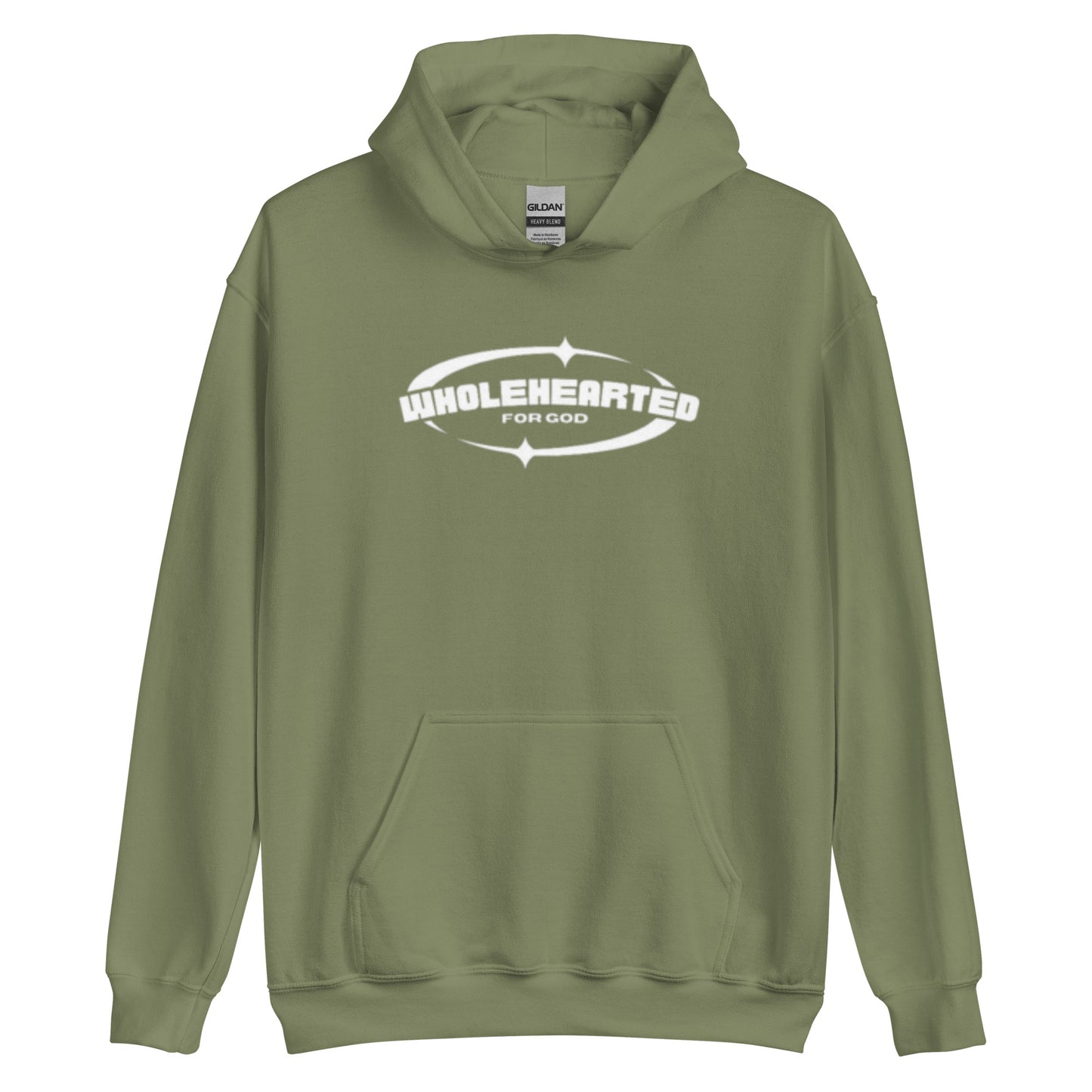 Wholehearted for God hoodie