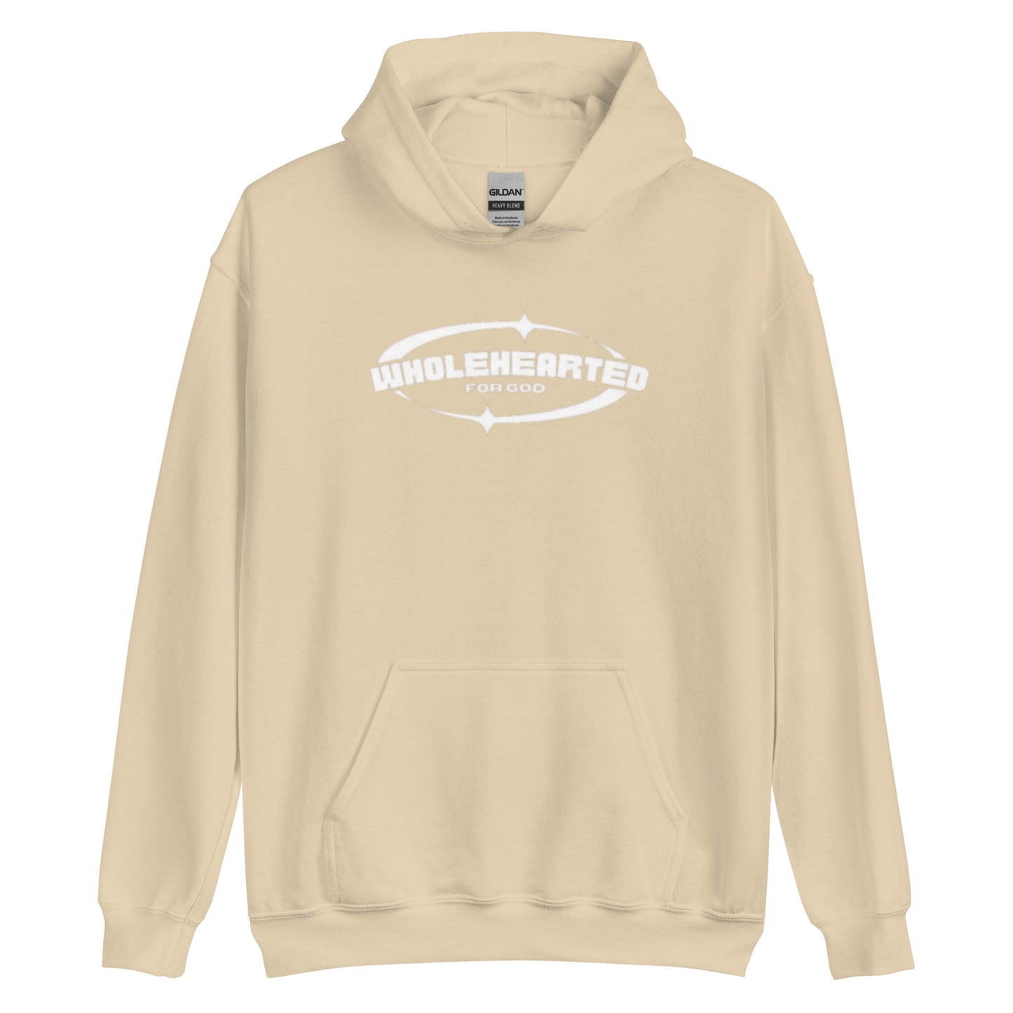 Wholehearted for God hoodie