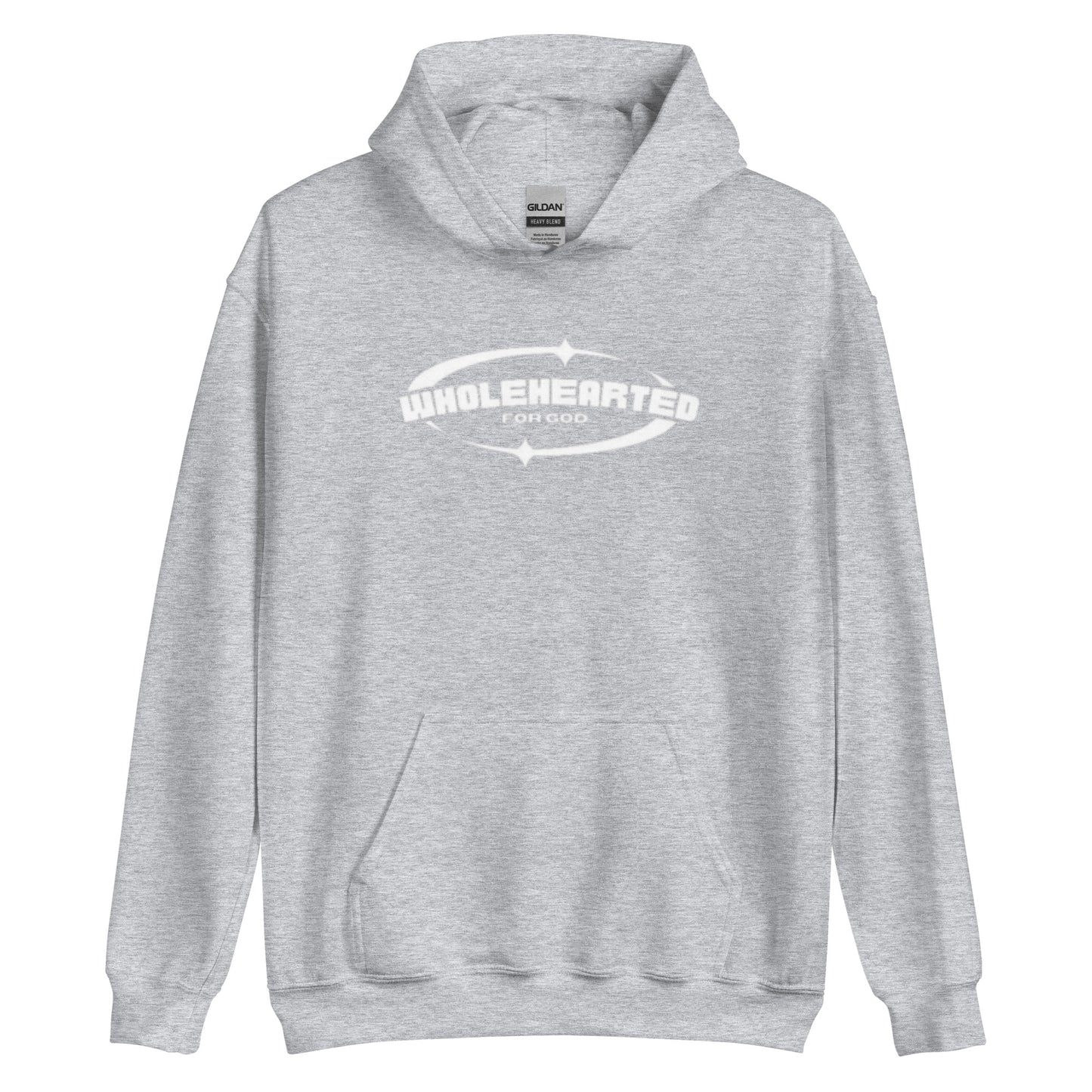 Wholehearted for God hoodie