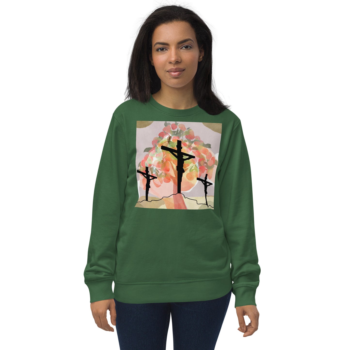 Cross - organic sweatshirt