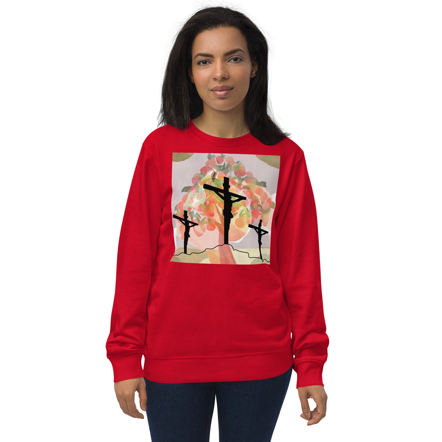 Cross - organic sweatshirt