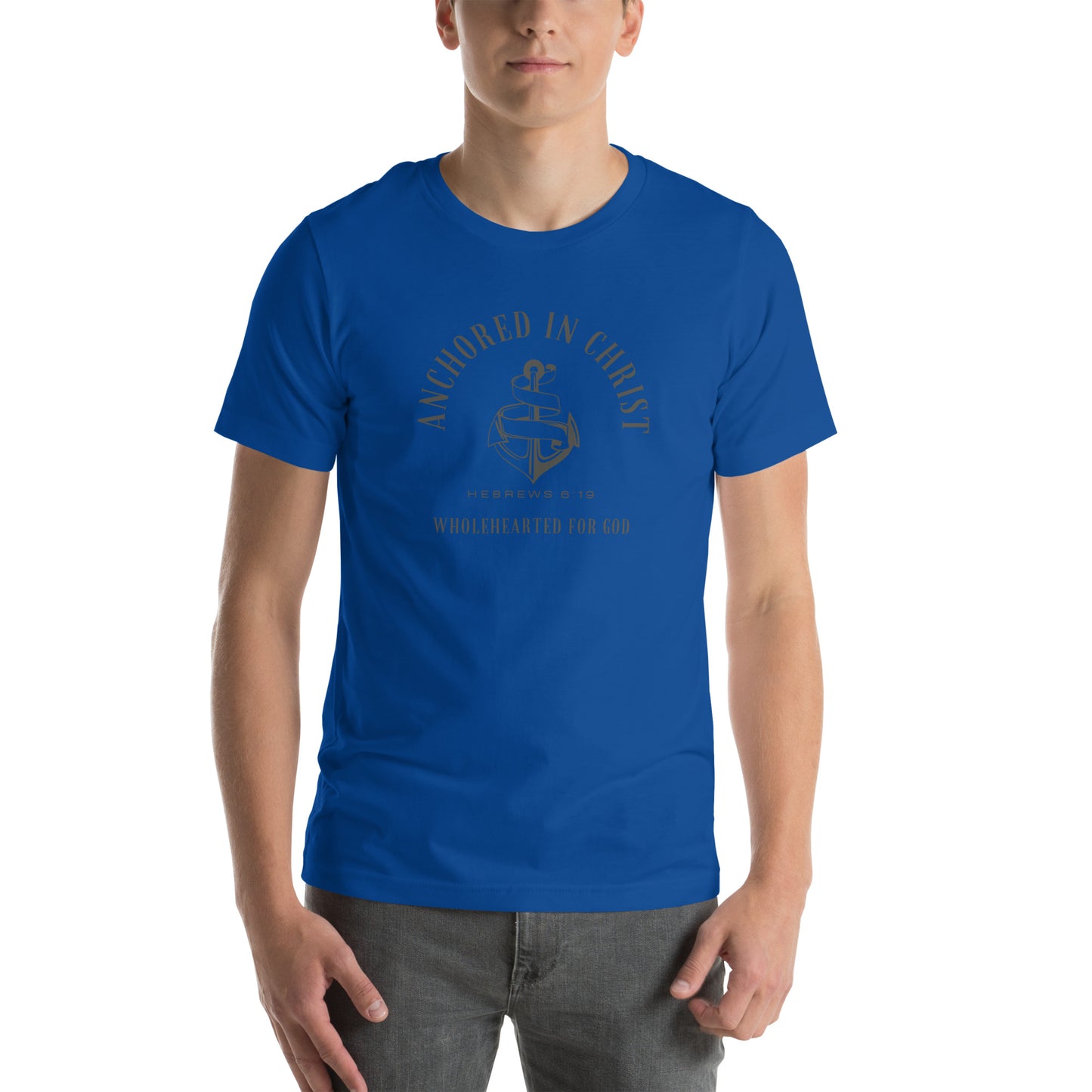Anchored in Christ t-shirt