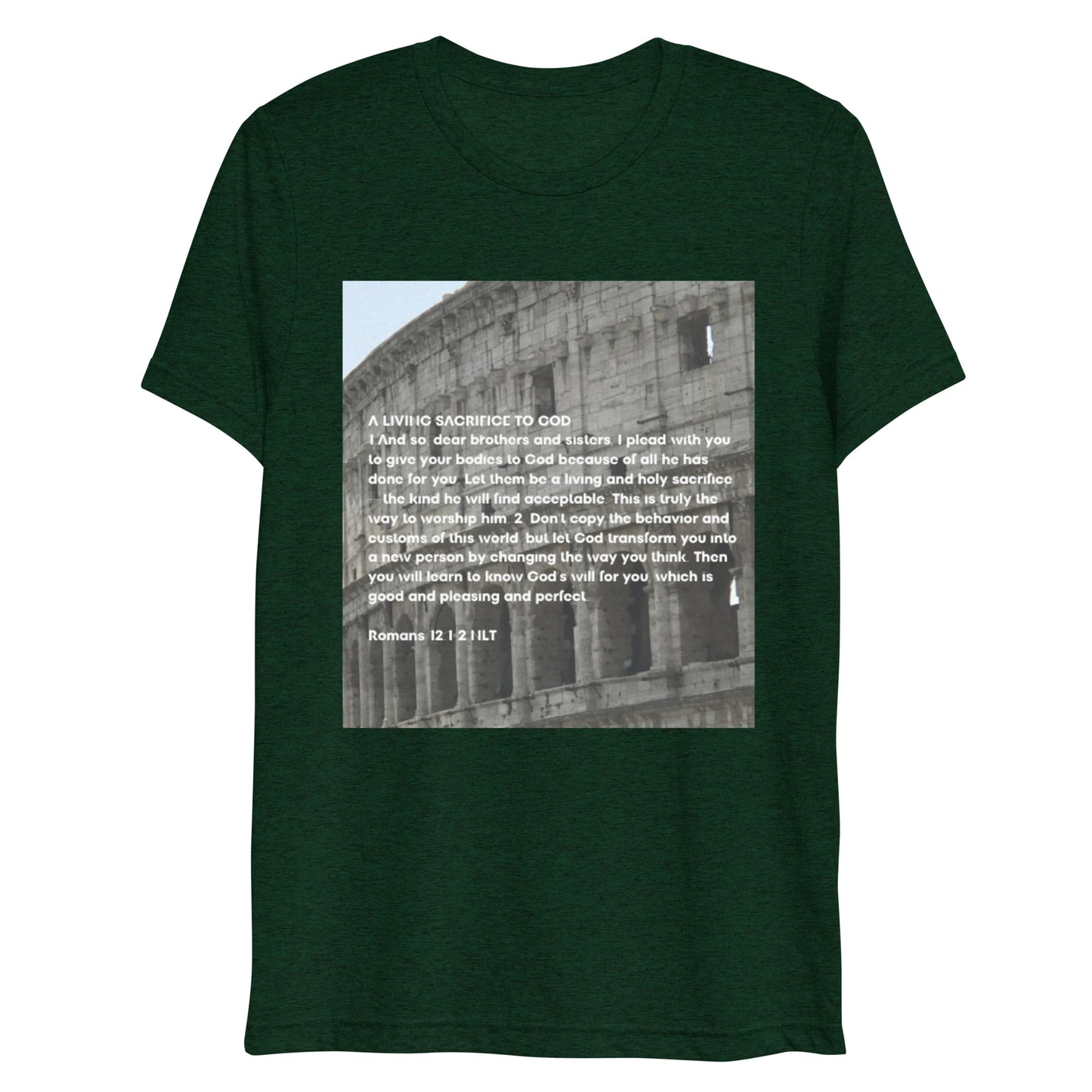 Romans 12 - Short sleeve t-shirt