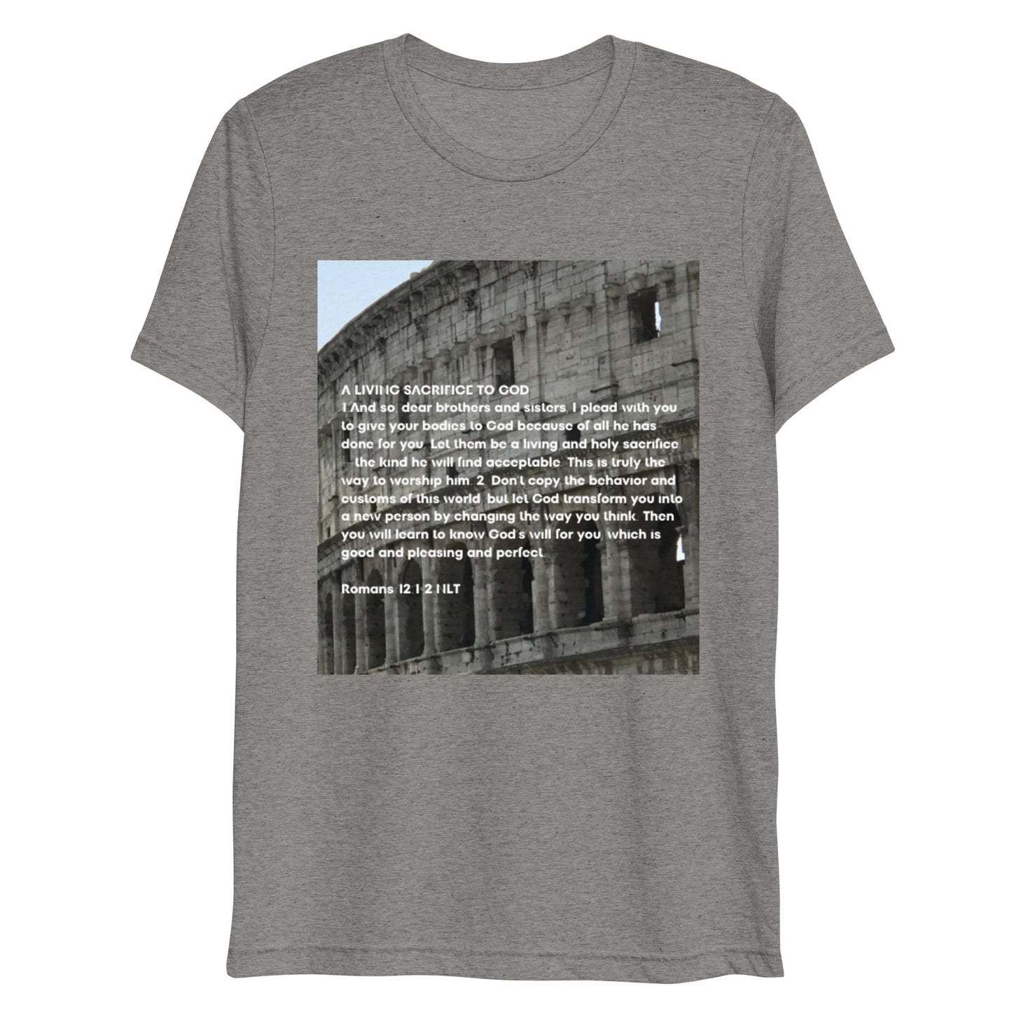 Romans 12 - Short sleeve t-shirt