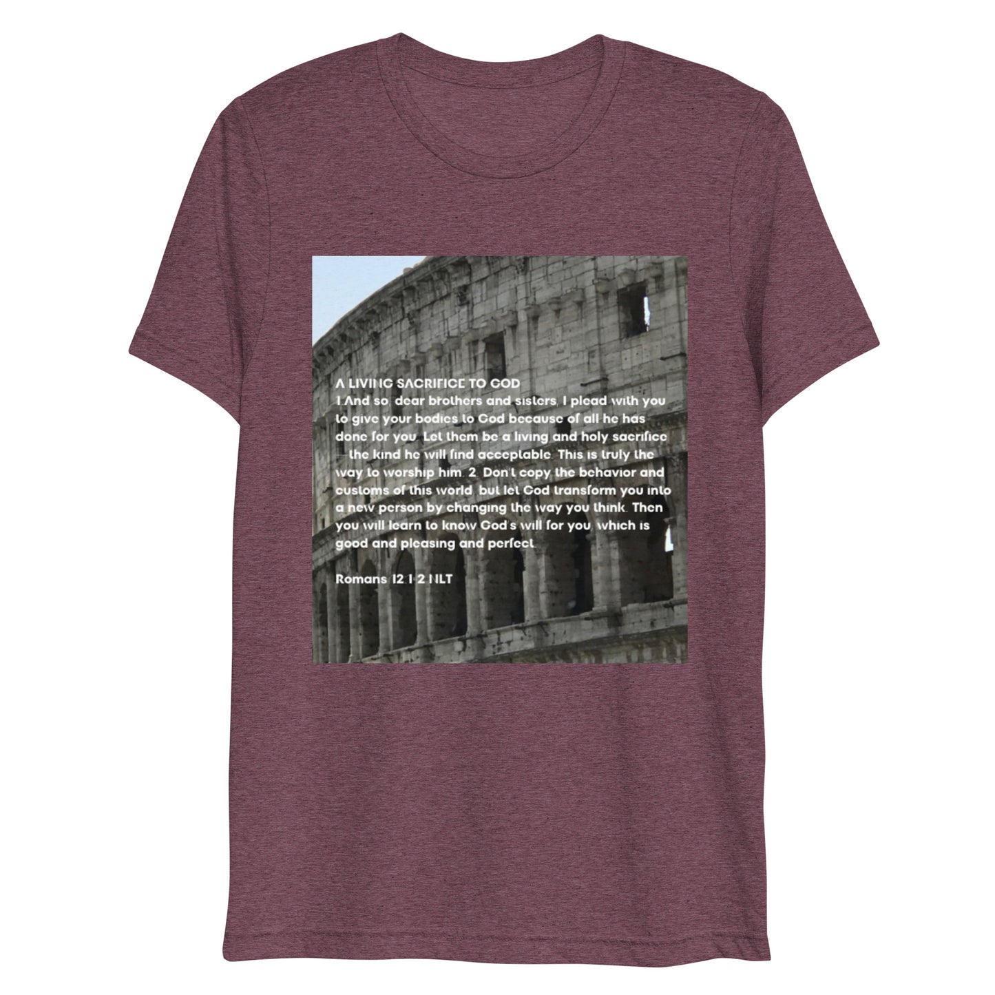 Romans 12 - Short sleeve t-shirt