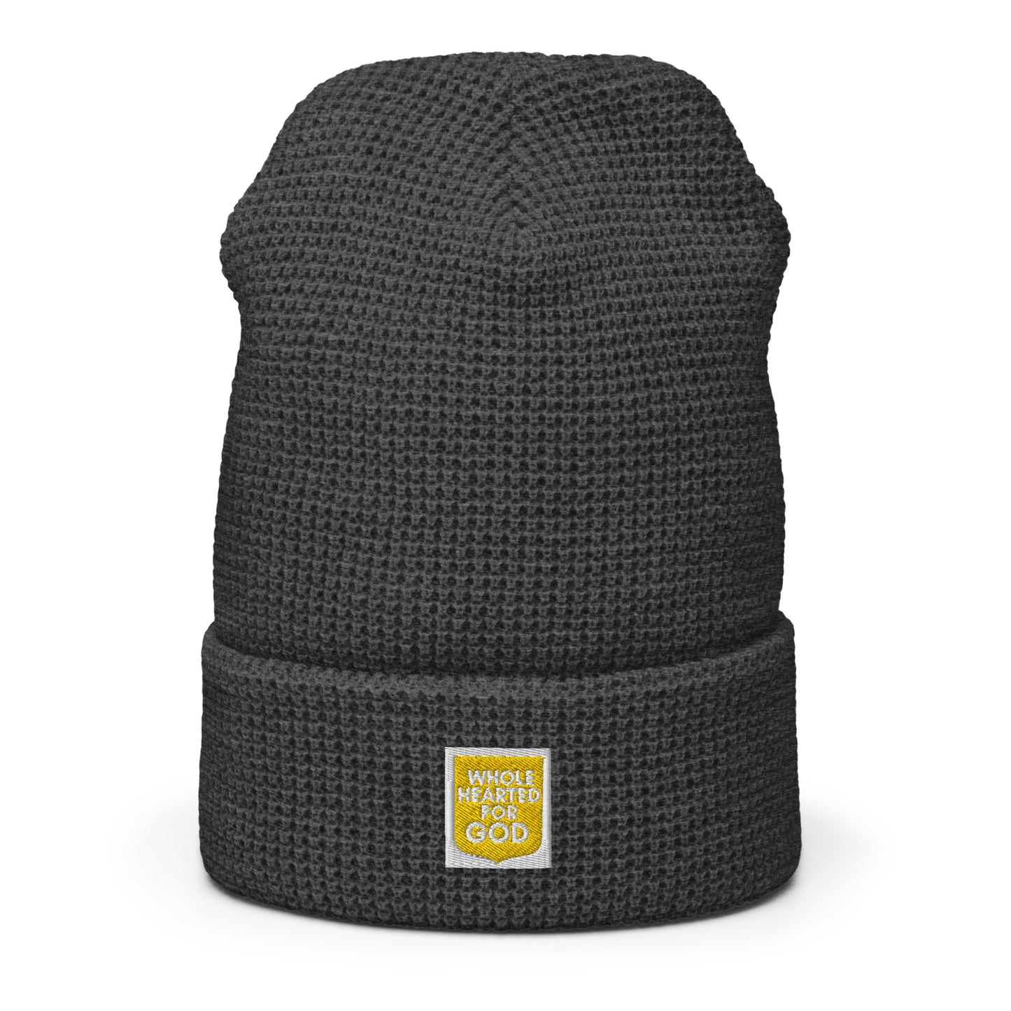 Wholehearted for God waffle beanie