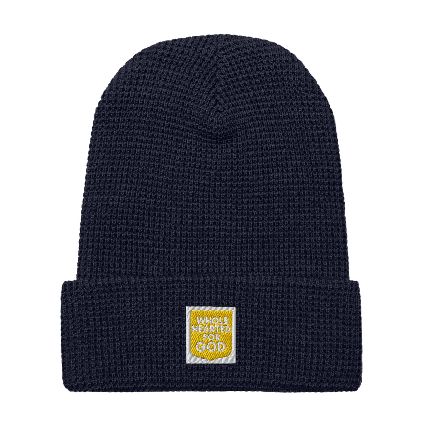 Wholehearted for God waffle beanie