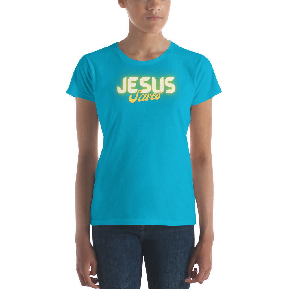 Jesus Saves Women's short sleeve t-shirt