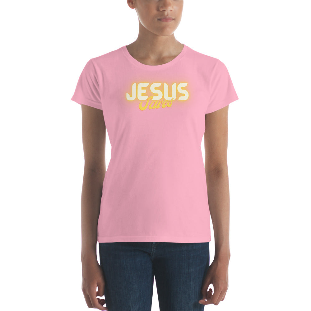 Jesus Saves Women's short sleeve t-shirt