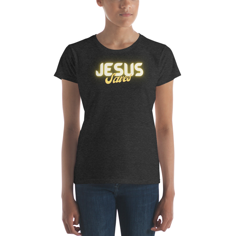 Jesus Saves Women's short sleeve t-shirt