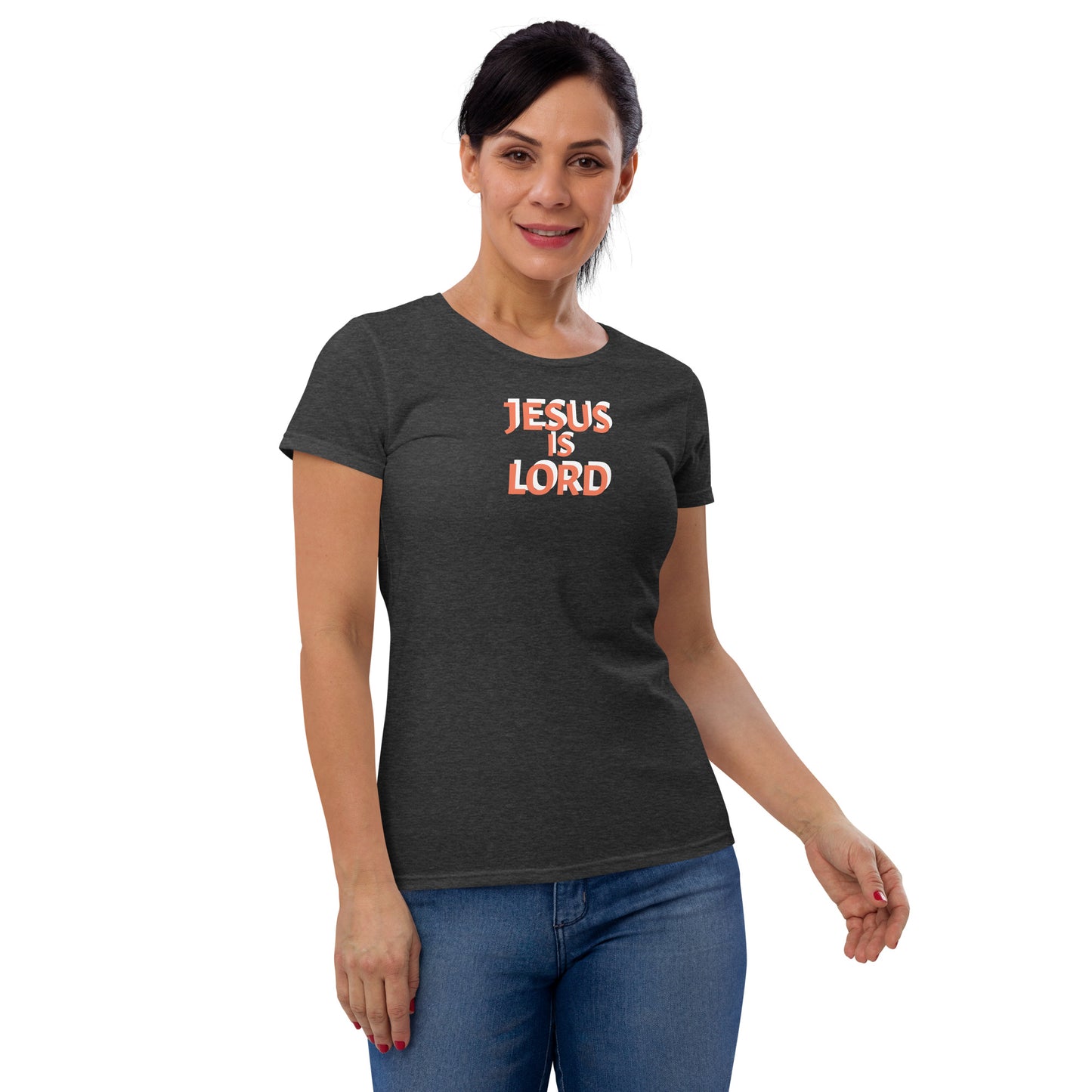 Jesus is Lord - Women's short sleeve t-shirt