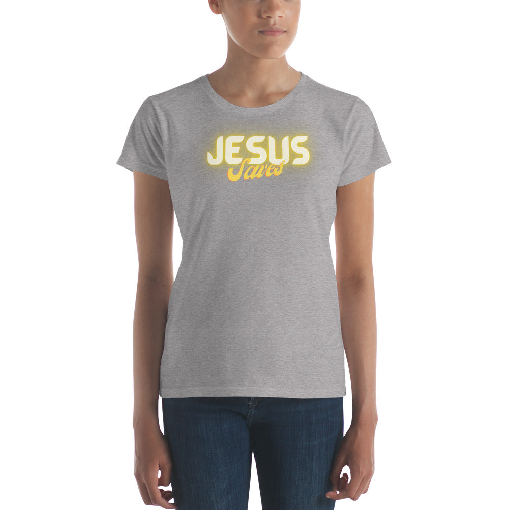 Jesus Saves Women's short sleeve t-shirt