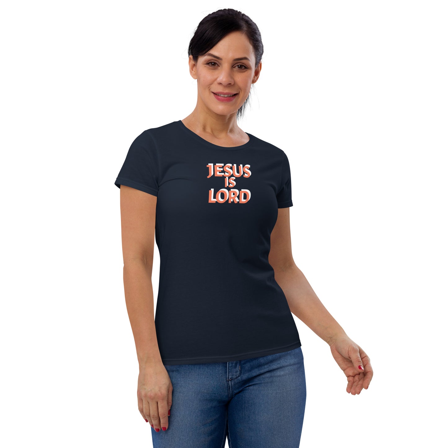 Jesus is Lord - Women's short sleeve t-shirt