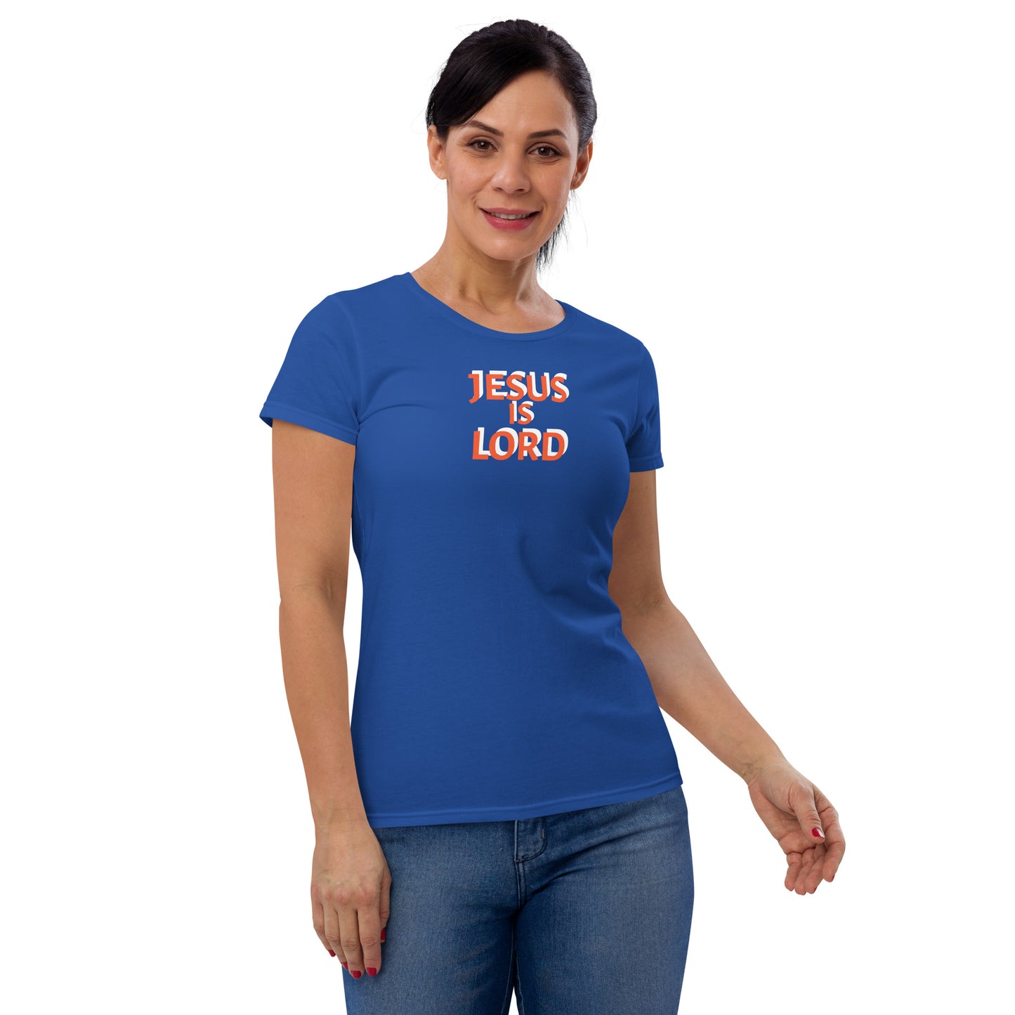 Jesus is Lord - Women's short sleeve t-shirt