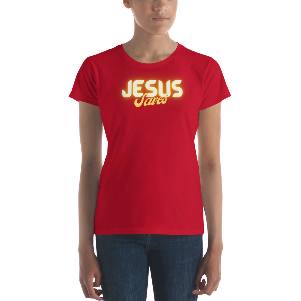 Jesus Saves Women's short sleeve t-shirt