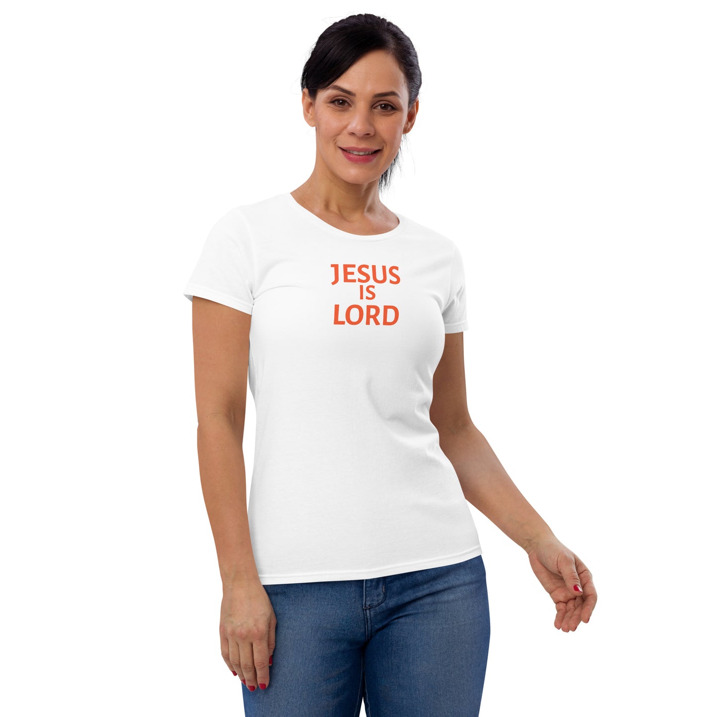 Jesus is Lord - Women's short sleeve t-shirt