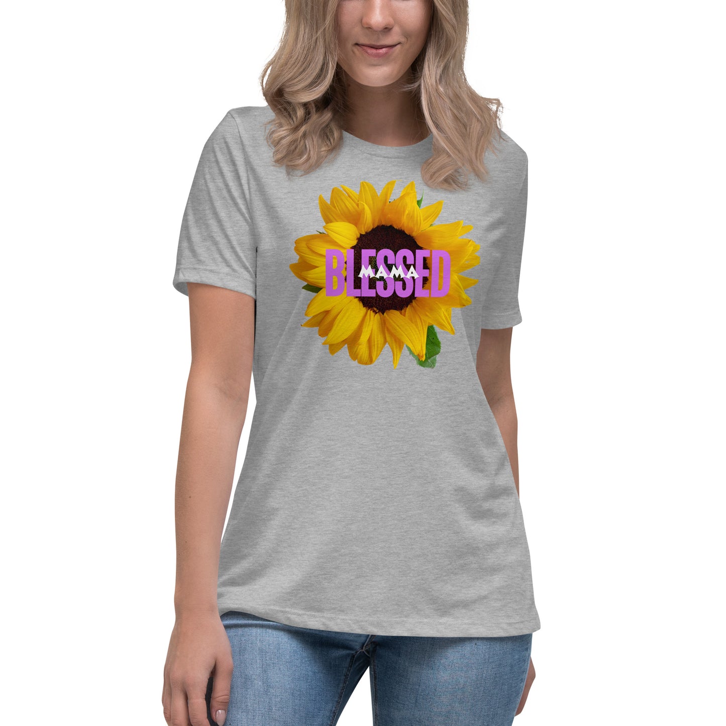 Blessed Mama - Women's Relaxed T-Shirt