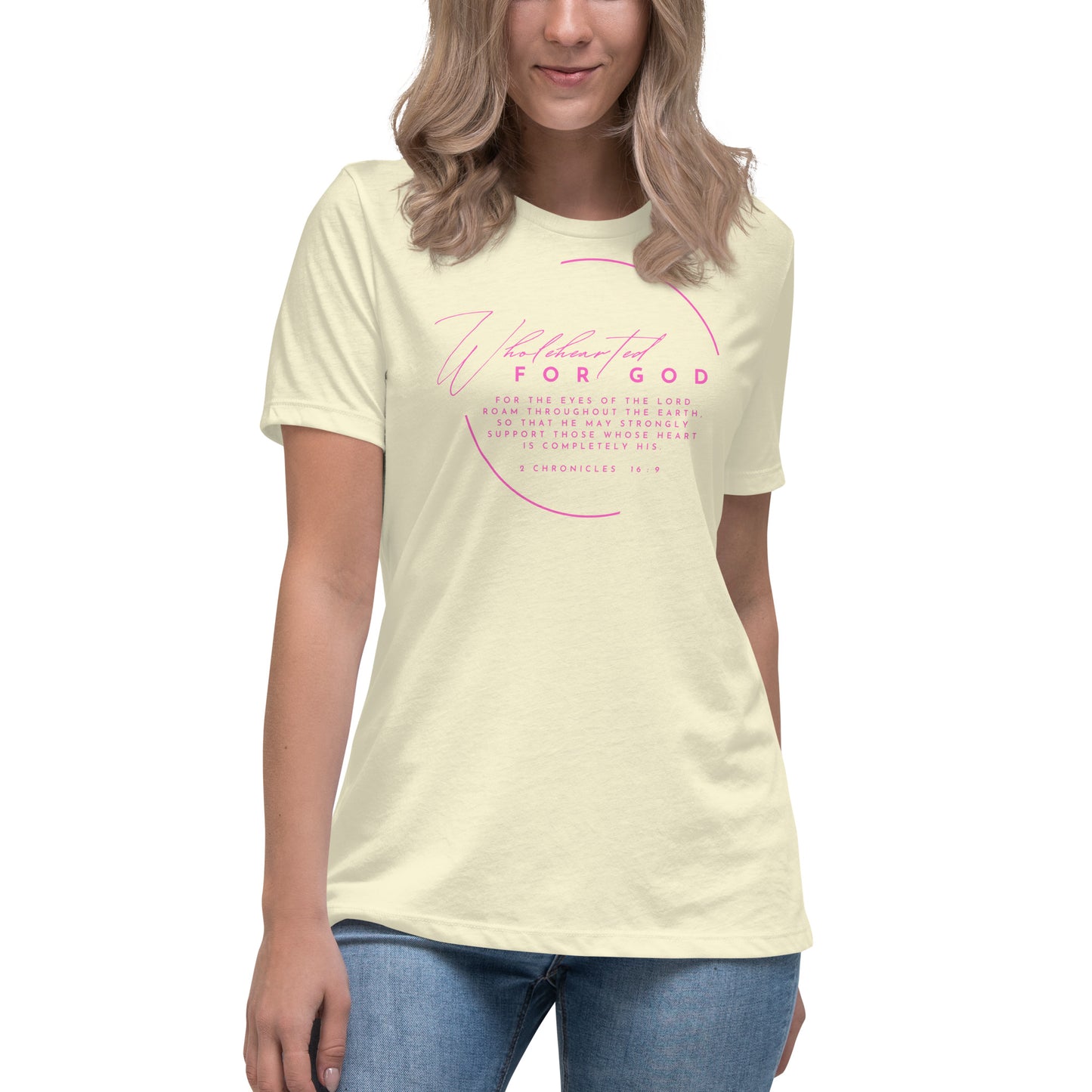 Wholehearted for God - Women's Relaxed T-Shirt