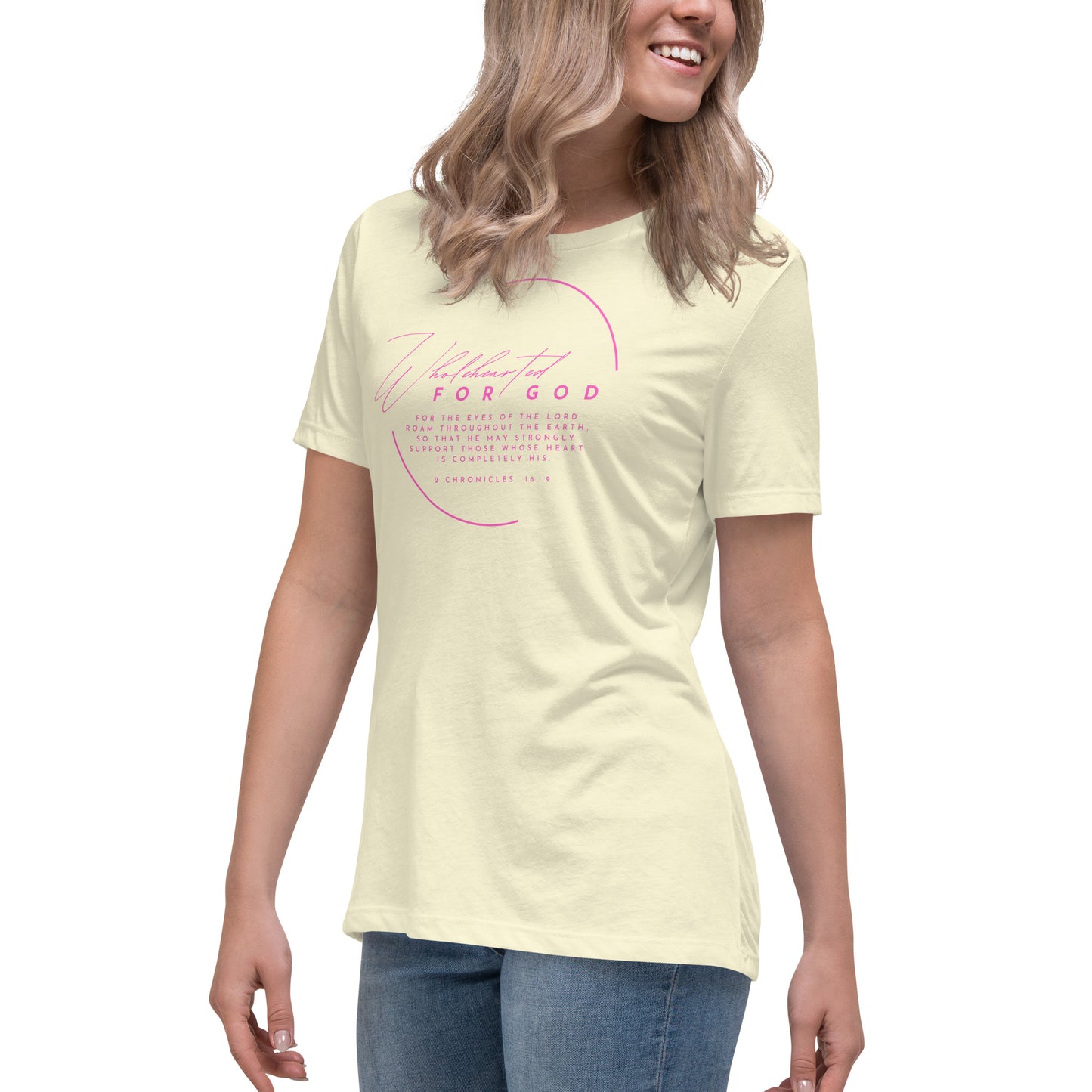 Wholehearted for God - Women's Relaxed T-Shirt