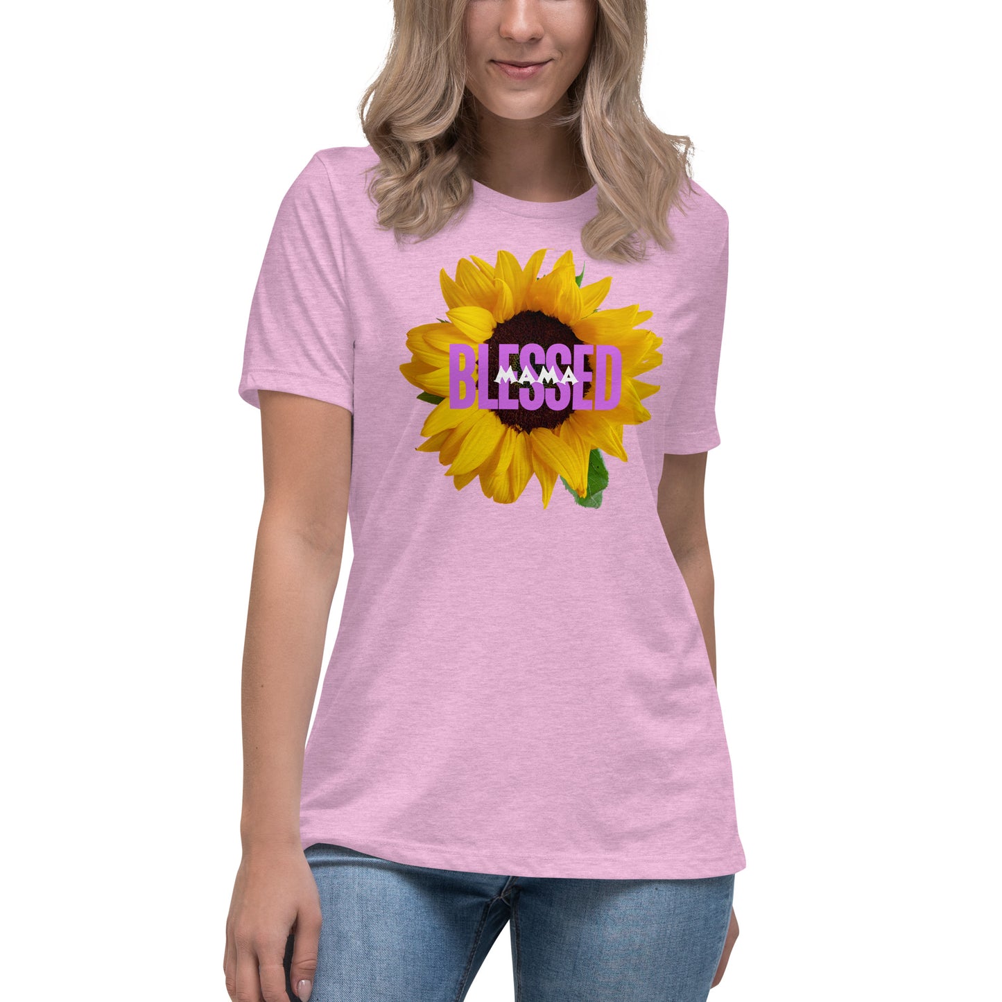 Blessed Mama - Women's Relaxed T-Shirt