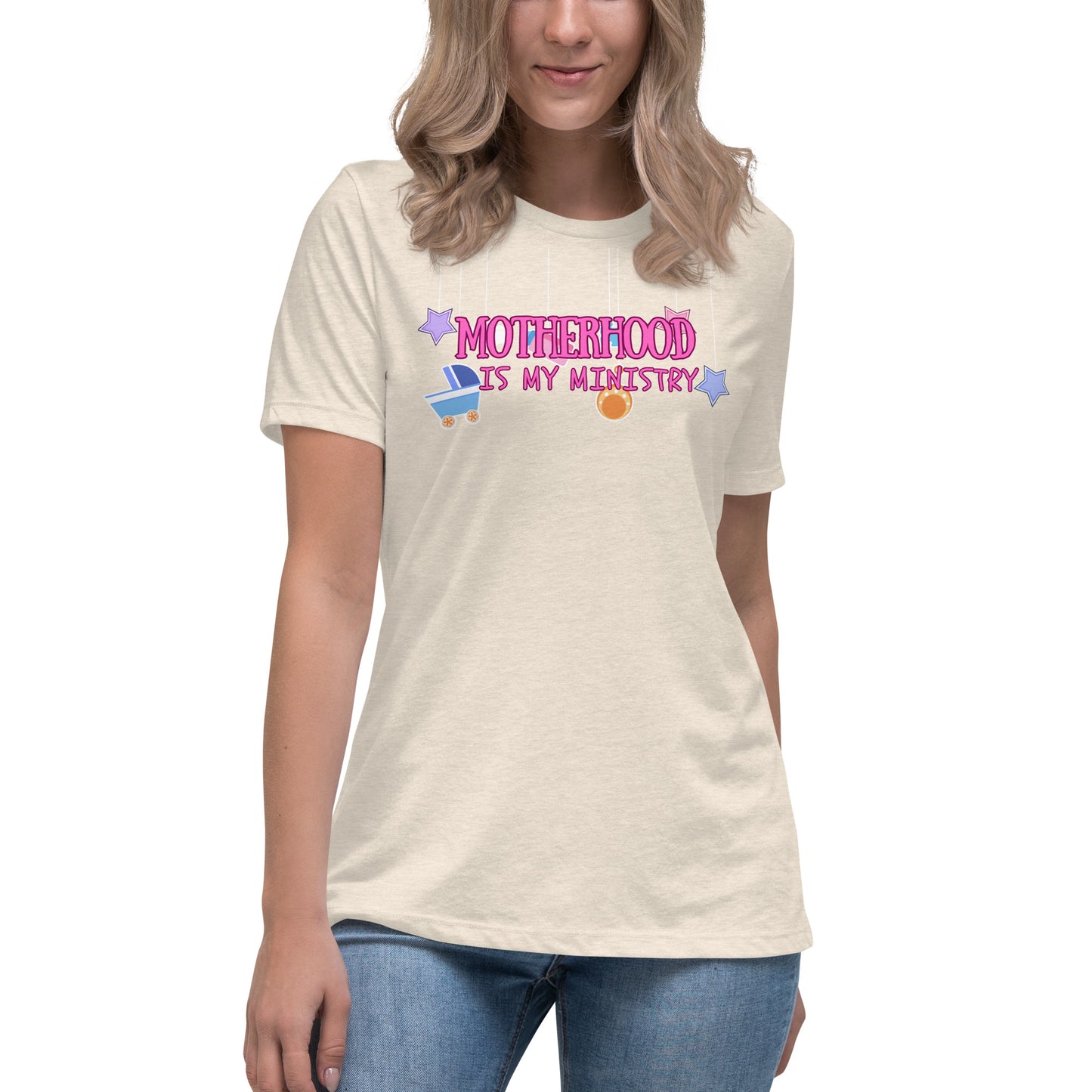 Motherhood Is My Ministry - Women's Relaxed T-Shirt