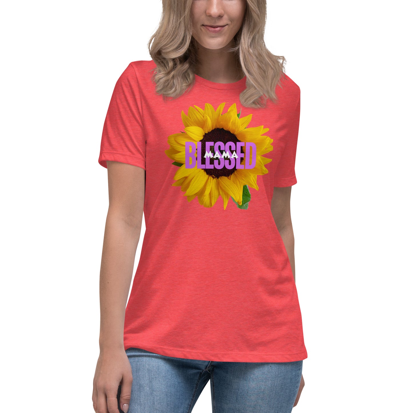 Blessed Mama - Women's Relaxed T-Shirt